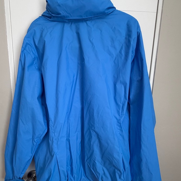 PLUS SIZE (3X)_Columbia Sportswear Company Windbreaker w/hood (blue) - Picture 2 of 4